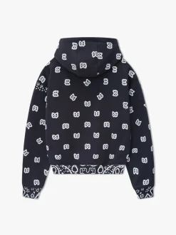 BANDANA PRINT HOODIE