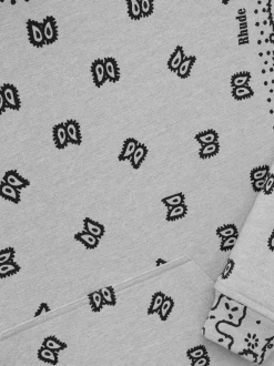 BANDANA PRINT HOODIE