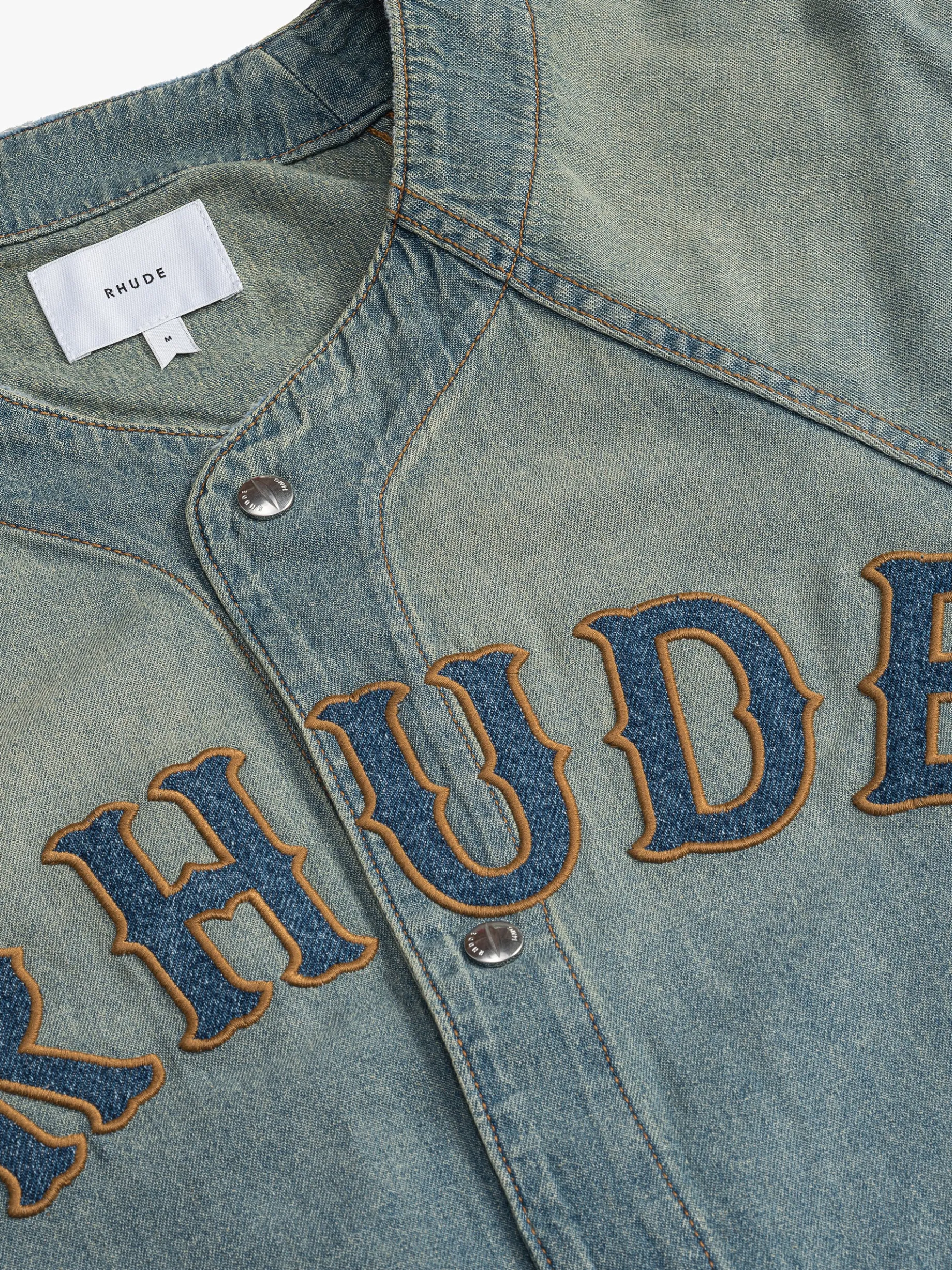 BASEBALL DENIM SHIRT