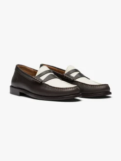 BICOLOR SLIP ON LOAFER