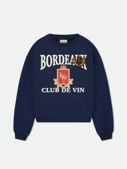 BORDEAUX CREWNECK