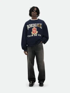 BORDEAUX CREWNECK