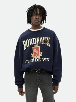 BORDEAUX CREWNECK
