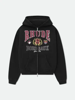 BORDEAUX GRAND VIN ZIP-UP HOODIE
