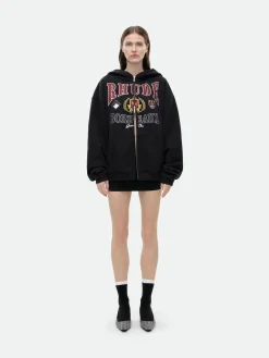BORDEAUX GRAND VIN ZIP-UP HOODIE