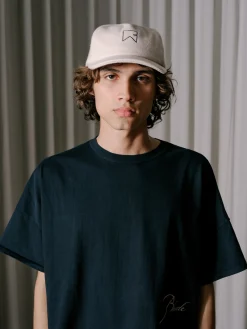 CASHMERE CHEVRON LOGO HAT