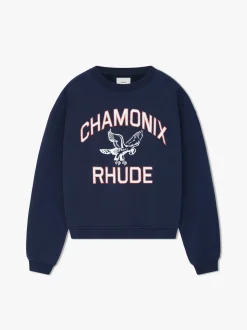 CHAMONIX CREWNECK NAVY