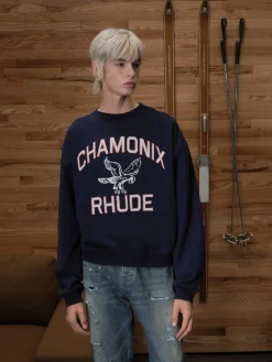 CHAMONIX CREWNECK NAVY