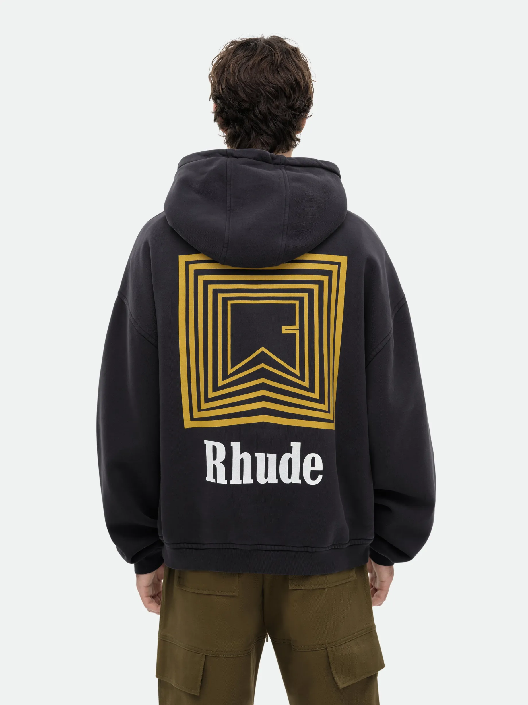 CHEVRON LOGO REPEAT HOODIE
