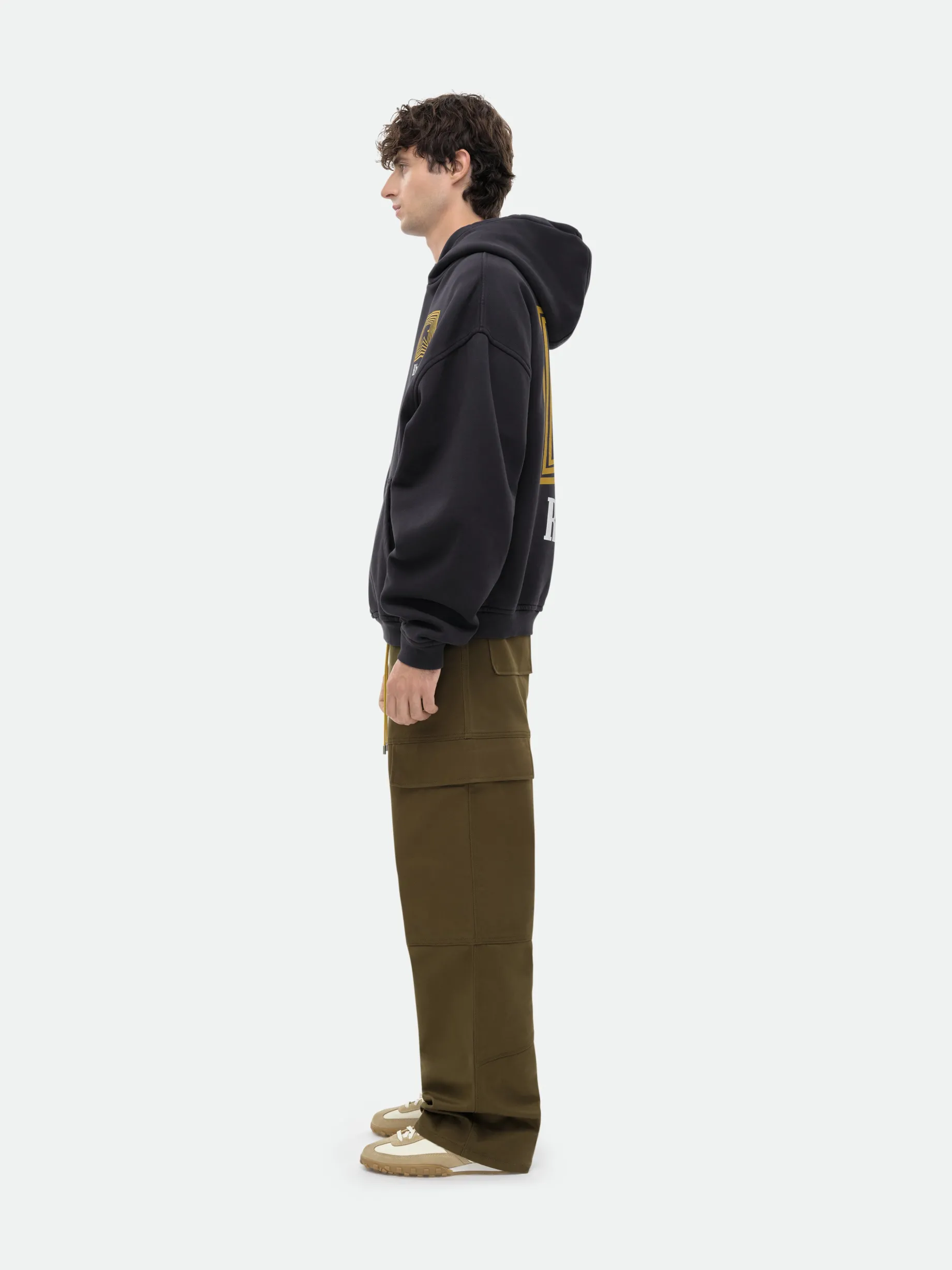 CHEVRON LOGO REPEAT HOODIE