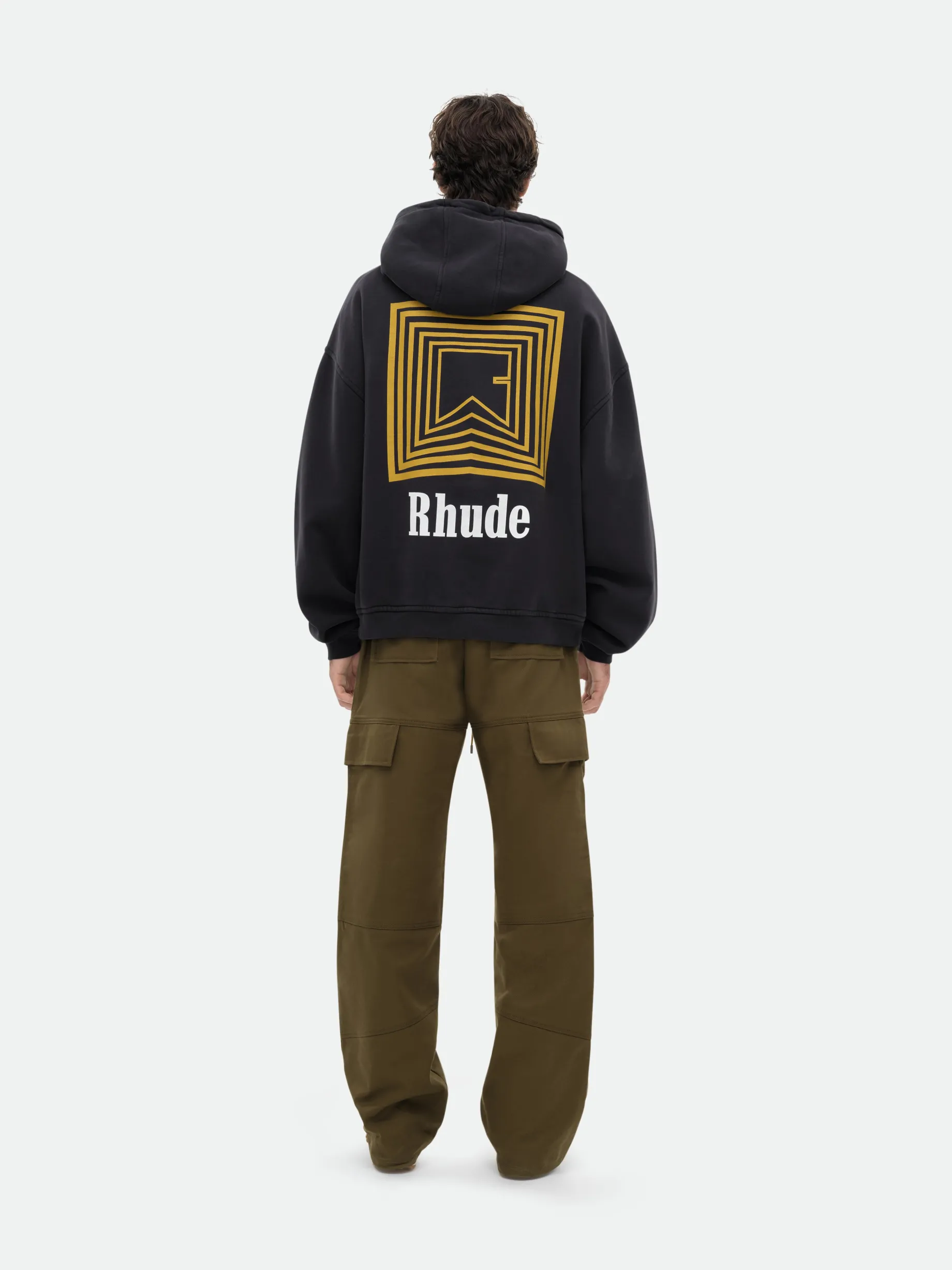 CHEVRON LOGO REPEAT HOODIE