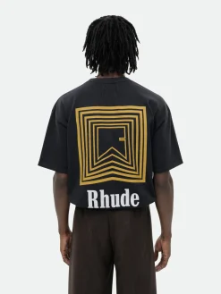 CHEVRON LOGO REPEAT TEE