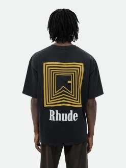 CHEVRON LOGO REPEAT TEE