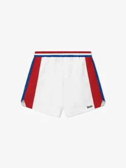 CHEVRON TRACK SHORTS