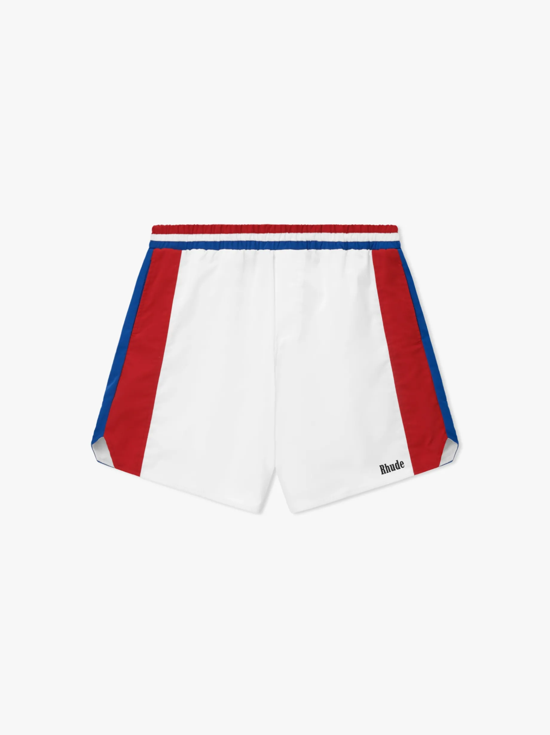 CHEVRON TRACK SHORTS