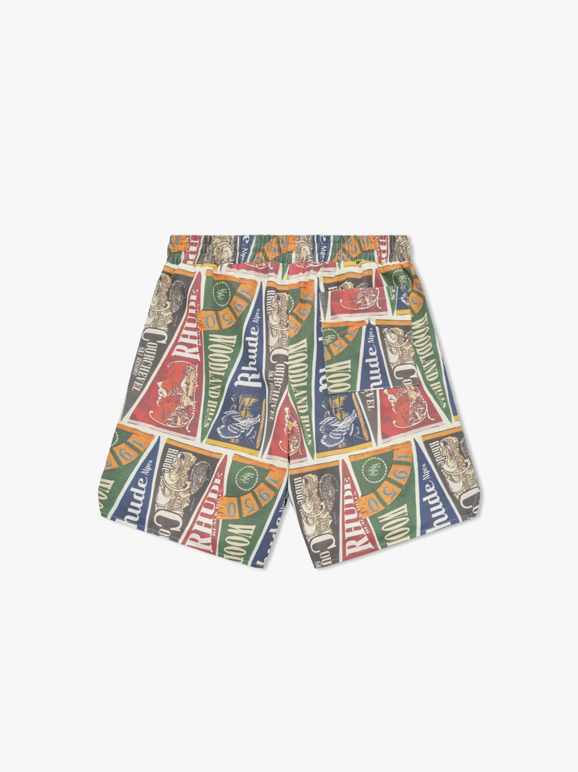 COLLEGIATE FLAG TWILL SHORT