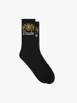 CREST LOGO SOCK