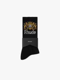 CREST LOGO SOCK