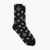 CROSS PAISLEY JACQUARD SOCK