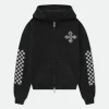 CROSS ZIP-UP HOODIE