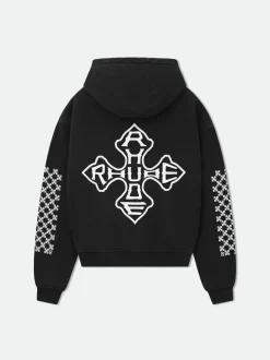 CROSS ZIP-UP HOODIE