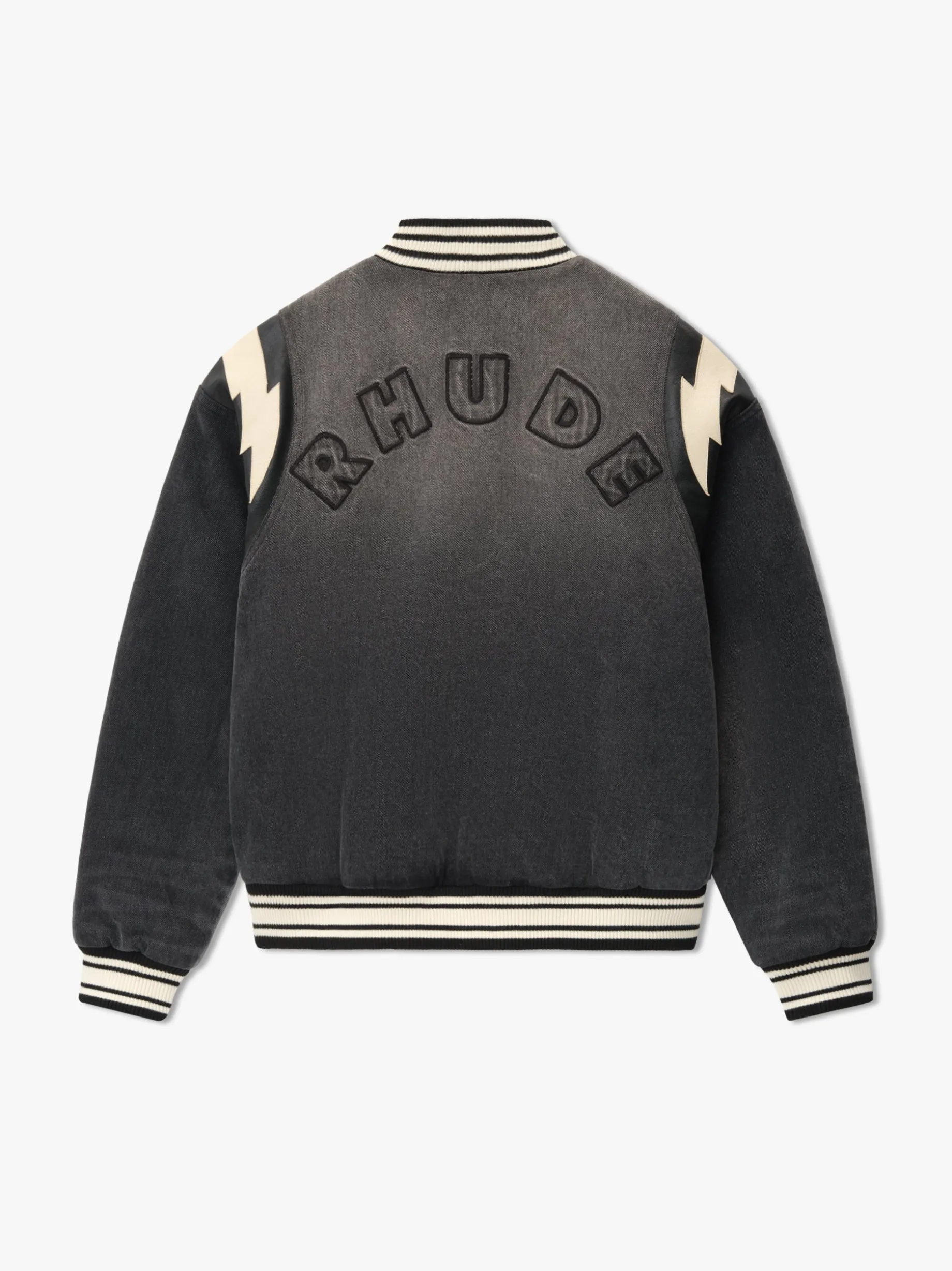 DENIM LIGHTING BOMBER