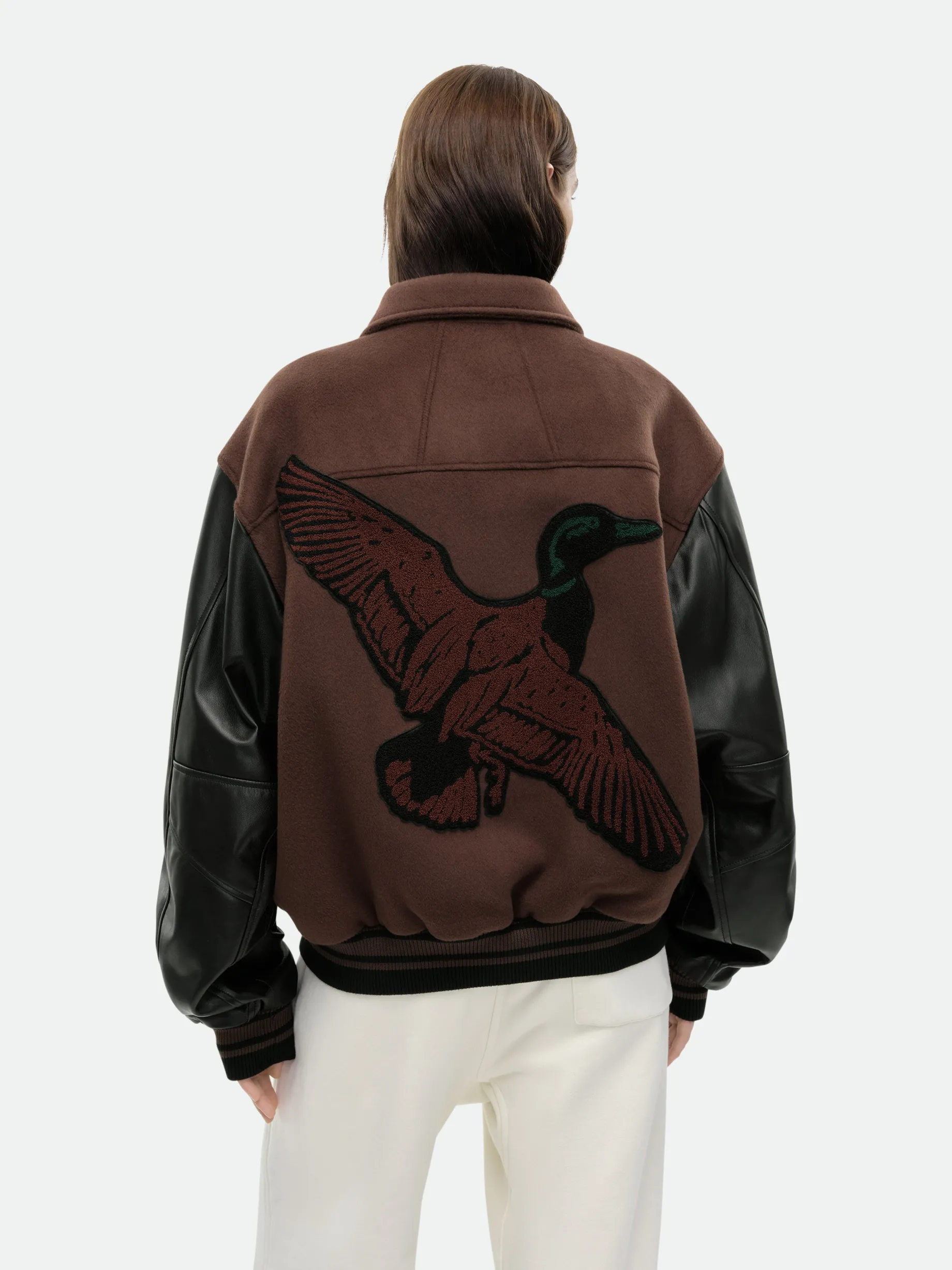 DUCK VARSITY JACKET