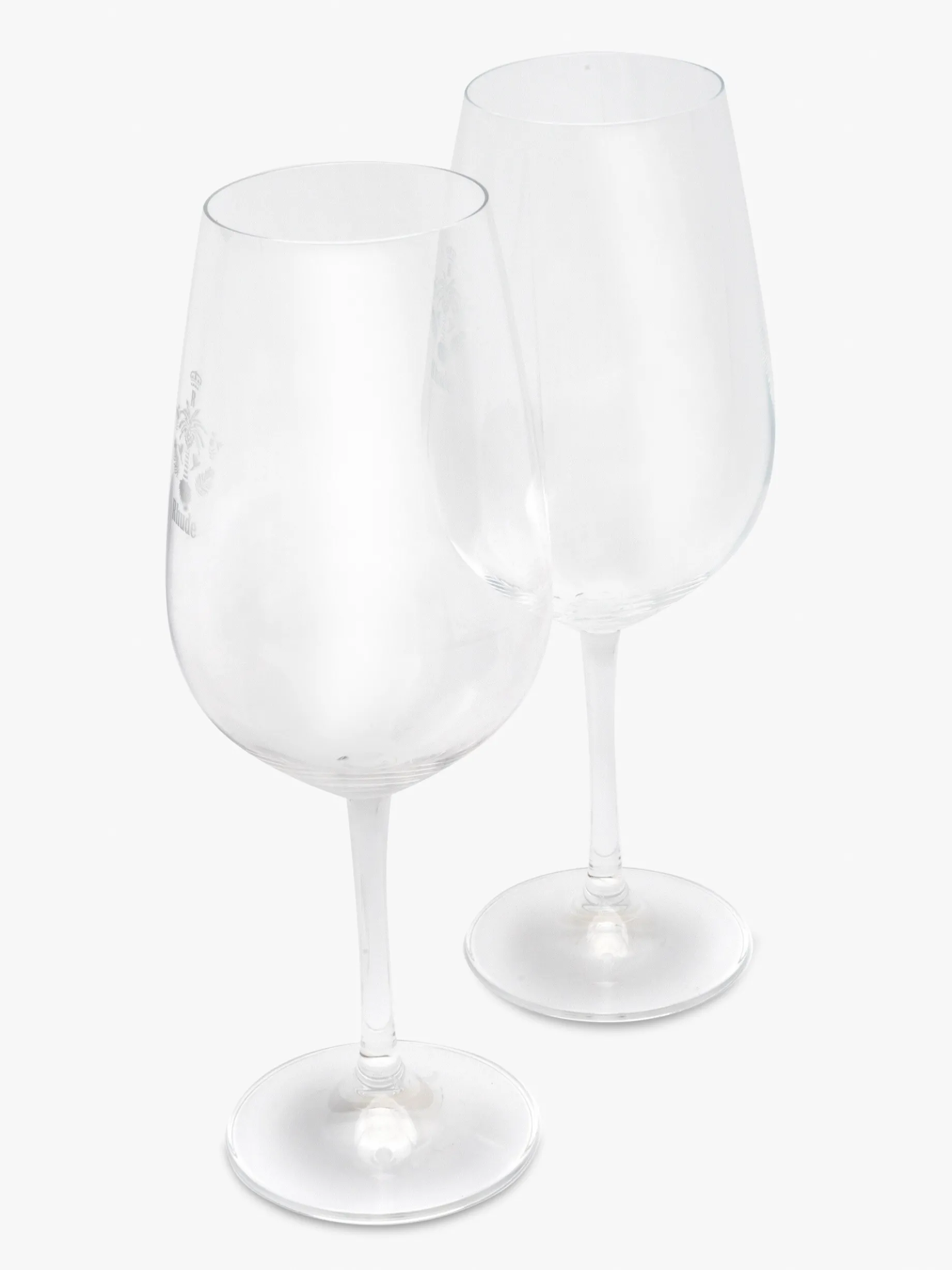 ENGRAVED WINE GLASS SET