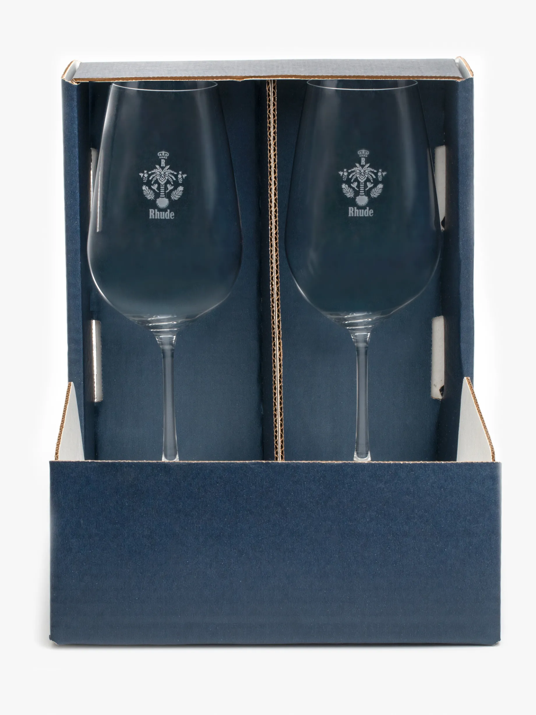 ENGRAVED WINE GLASS SET