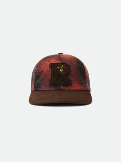 FLANNEL R PATCH 6-PANEL HAT