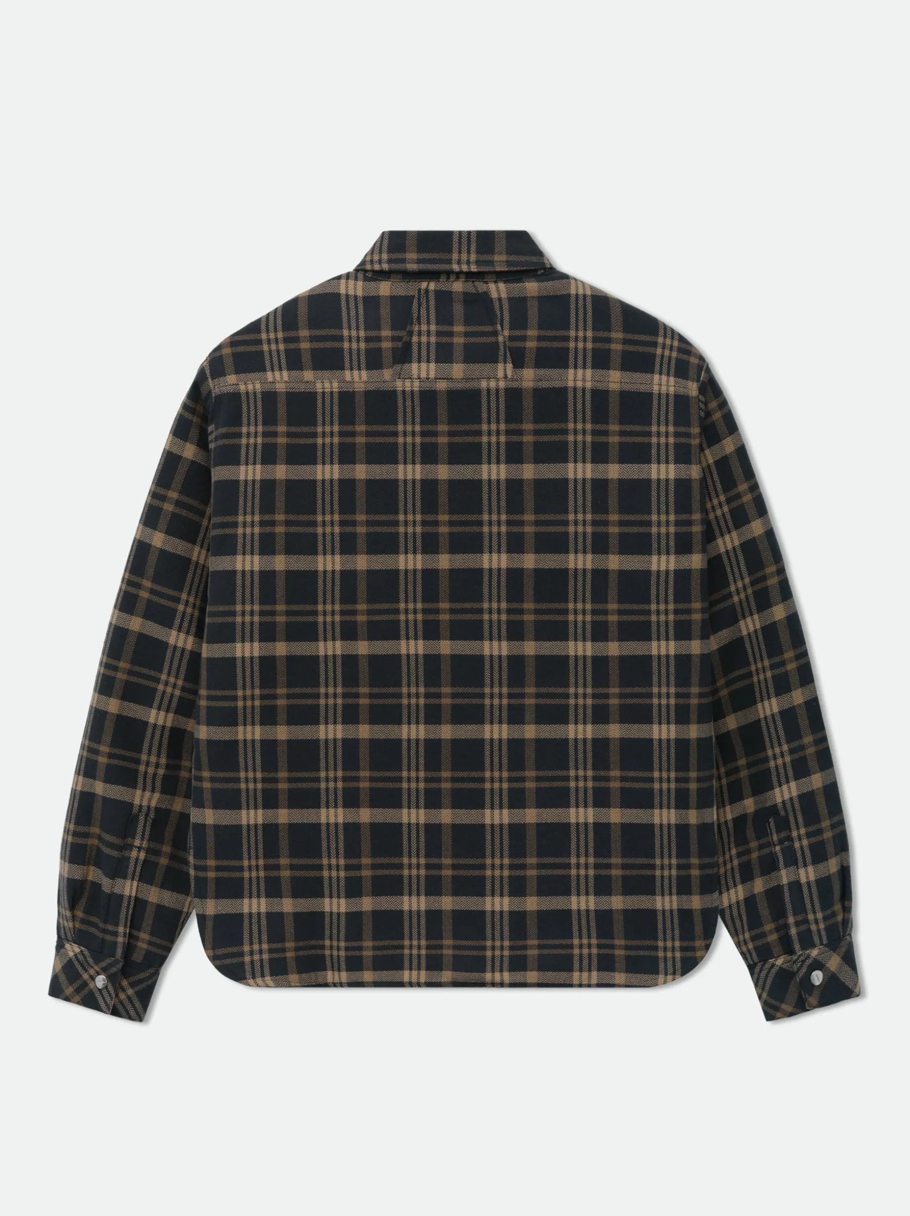 FLANNEL SHERPA OVERSHIRT