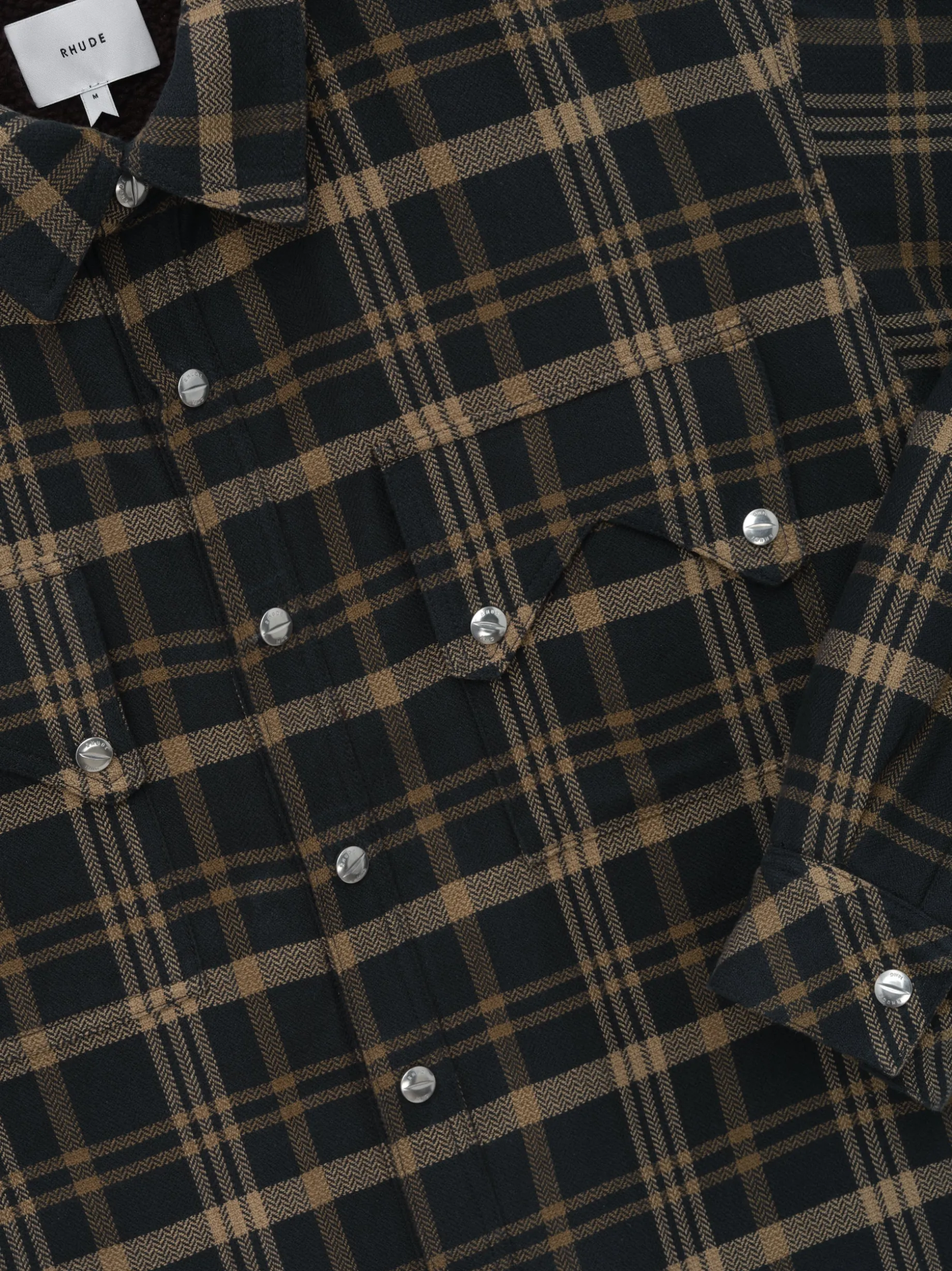 FLANNEL SHERPA OVERSHIRT