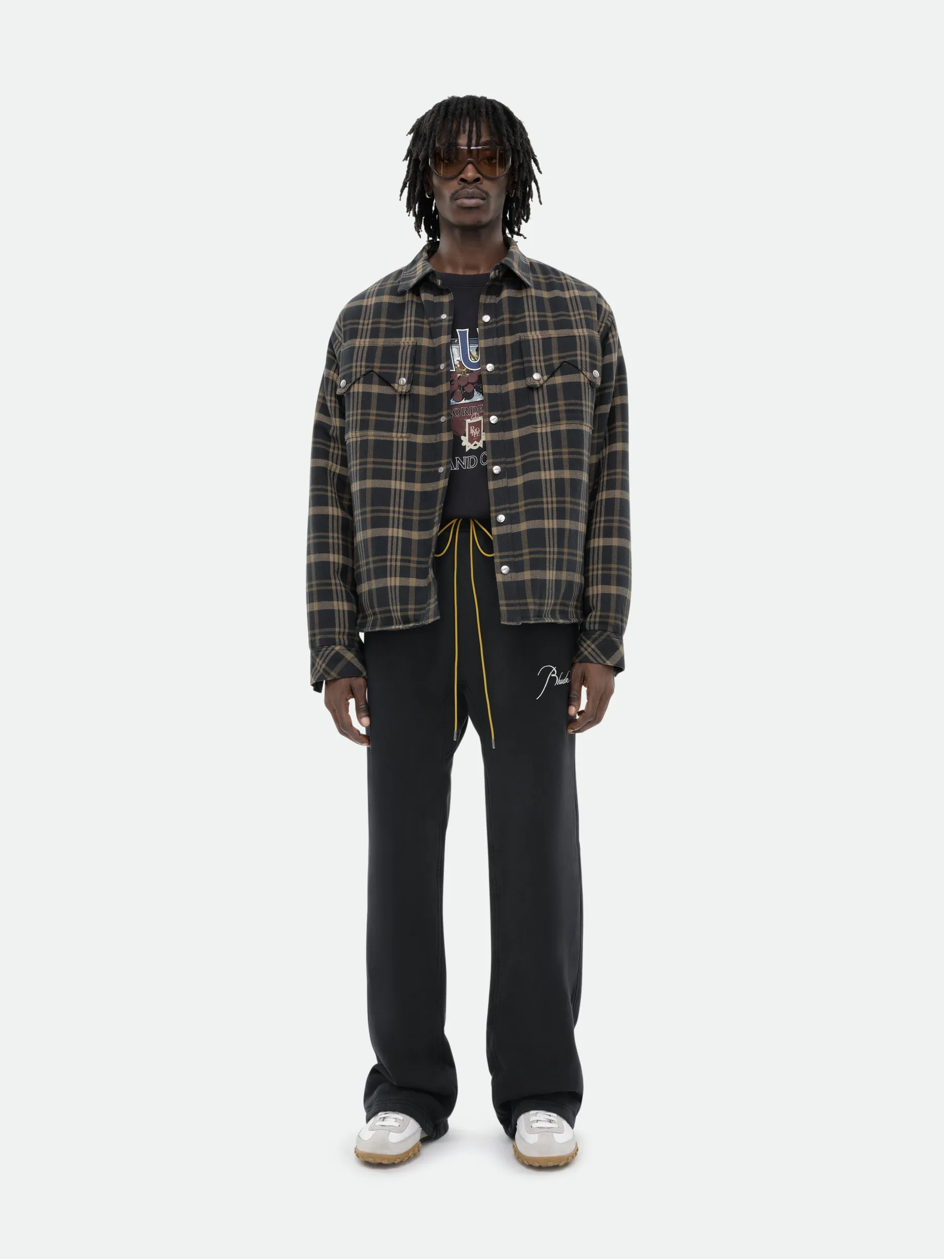 FLANNEL SHERPA OVERSHIRT