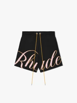 GP SCRIPT LOGO KNIT SHORT