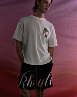 GP SCRIPT LOGO KNIT SHORT