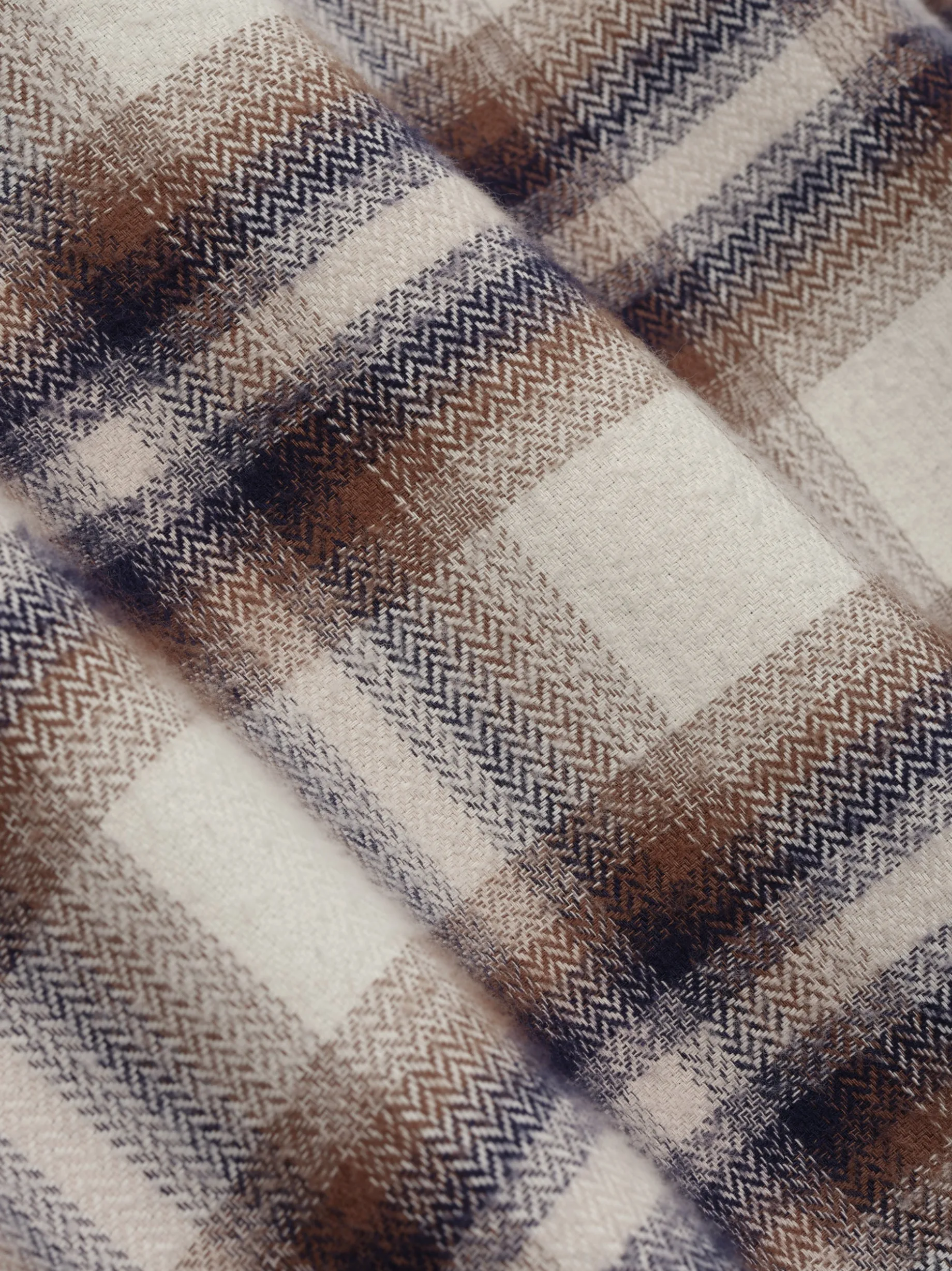 HOODED FLANNEL JACKET