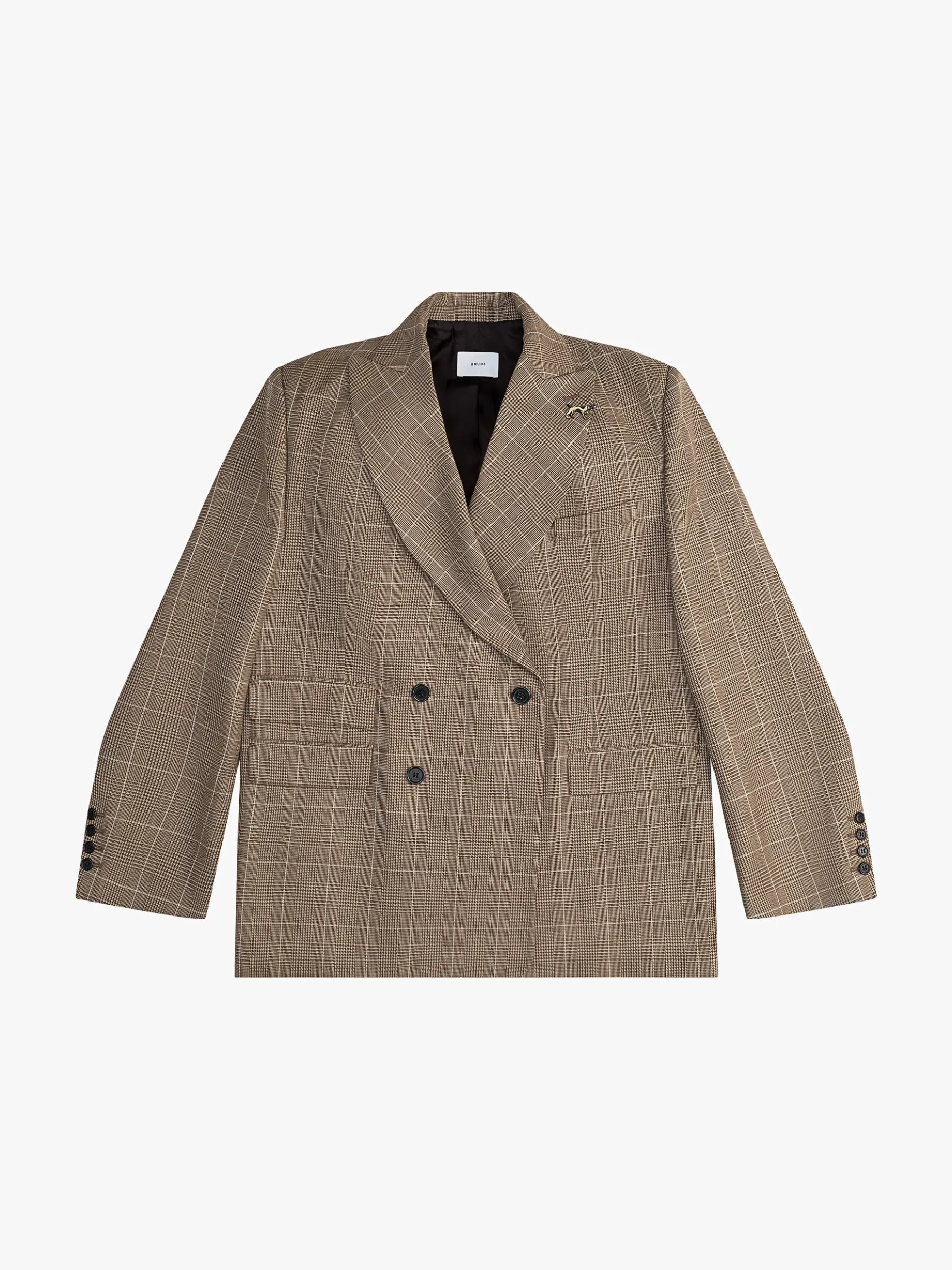 HOUNDSTOOTH SUIT JACKET
