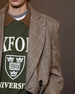 HOUNDSTOOTH SUIT JACKET