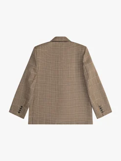 HOUNDSTOOTH SUIT JACKET