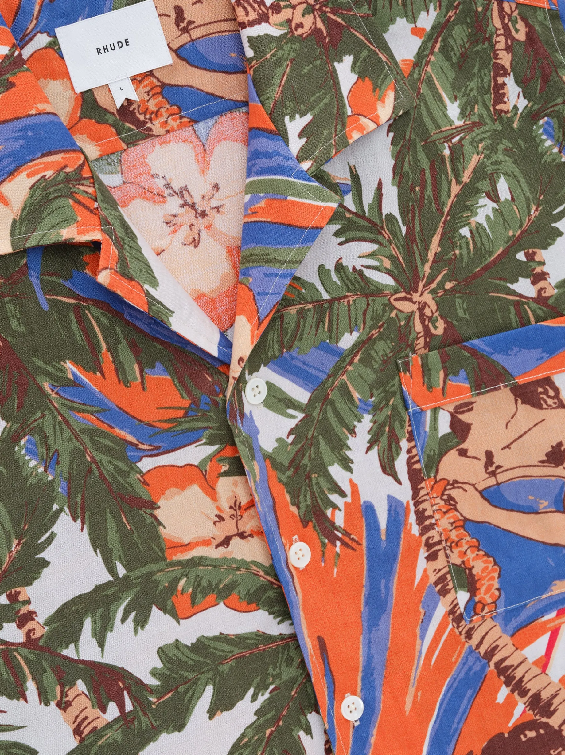 LE FLEUR LINEN SHIRT