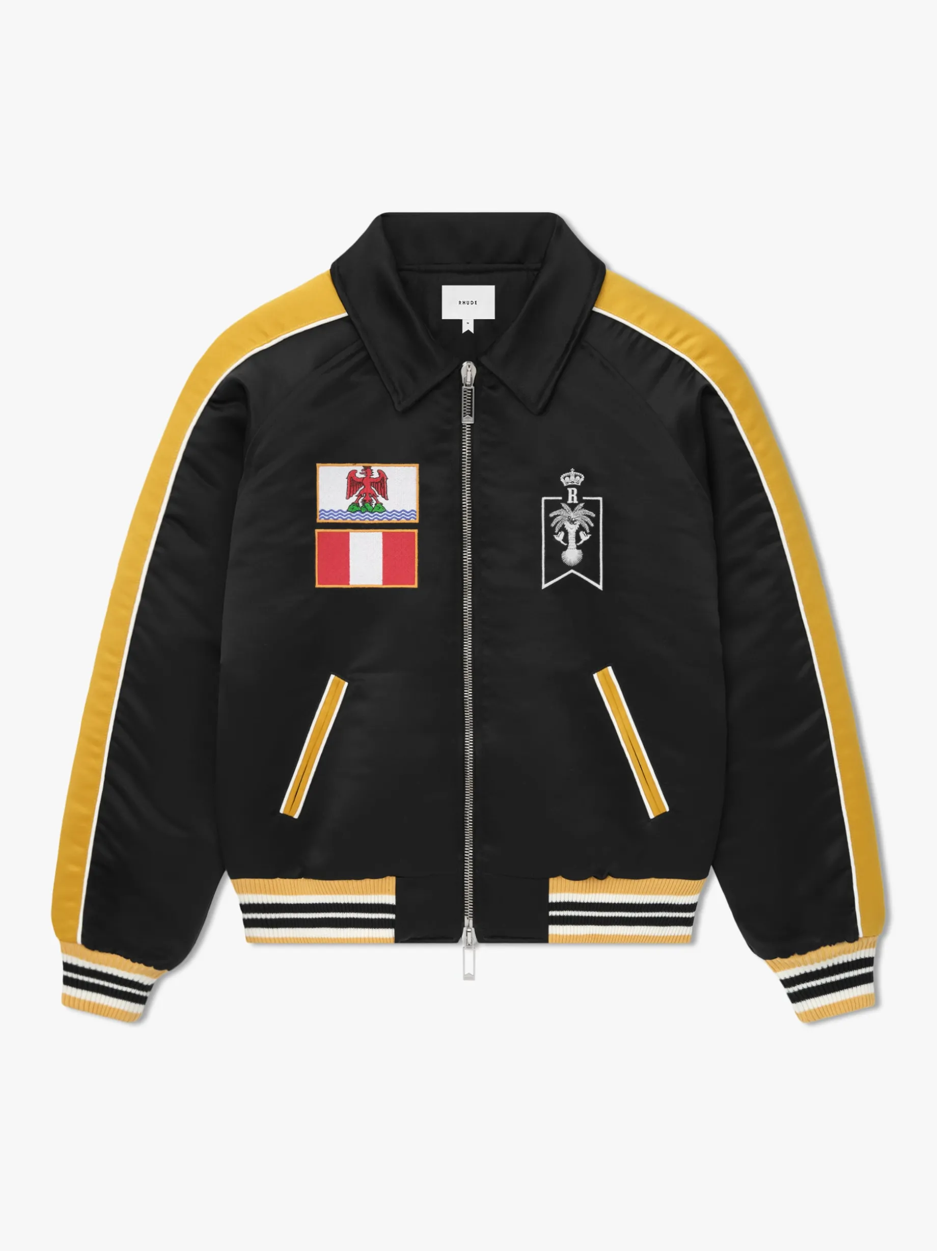 LE SOLEIL SATIN BOMBER