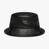 LEATHER BUCKET HAT