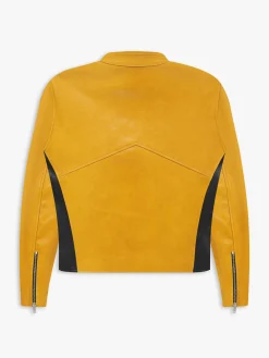 LEATHER RACING JACKET