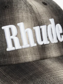 LOGO FLANNEL 6-PANEL HAT