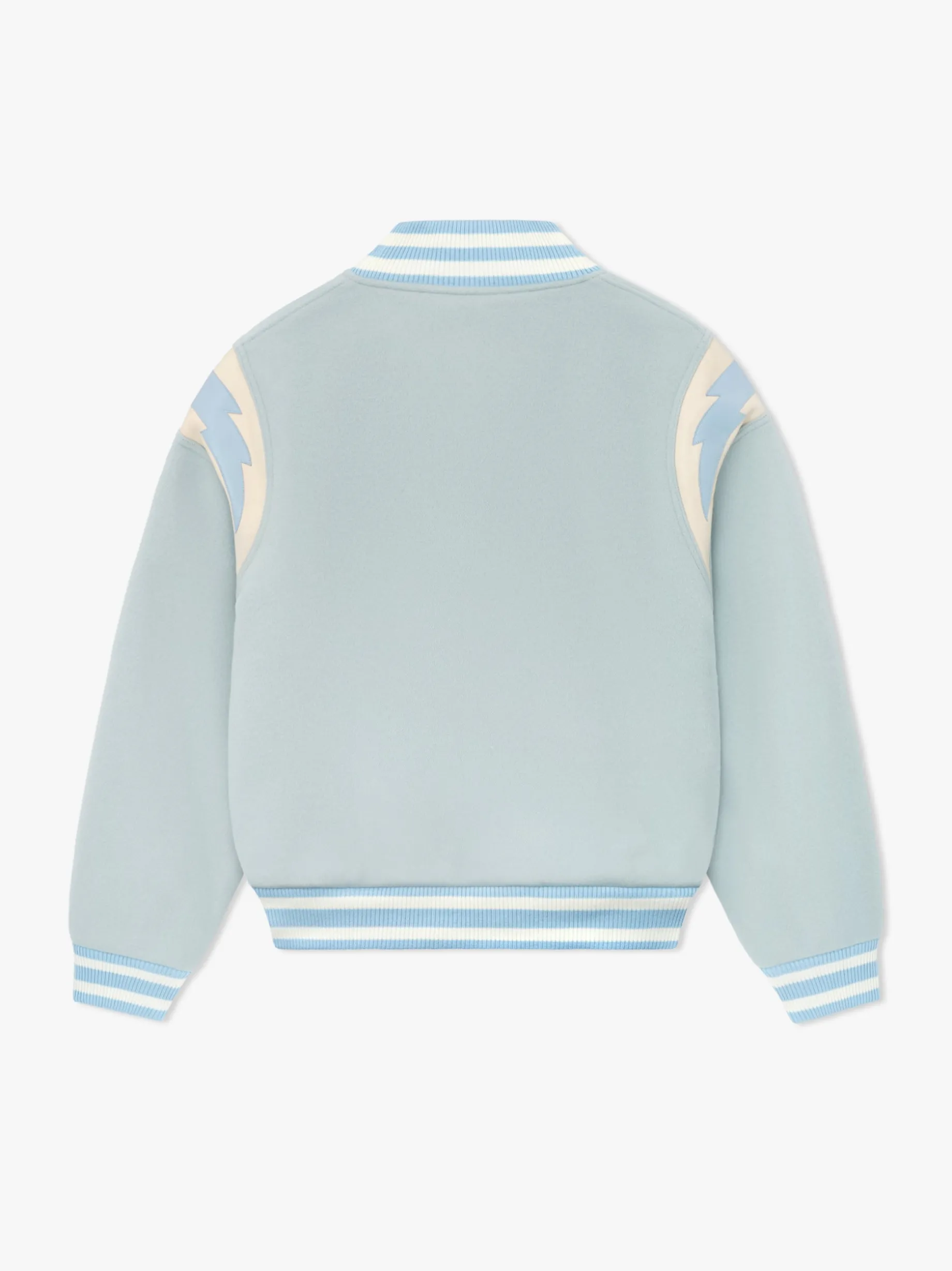 MINT WOOL LIGHTNING VARSITY
