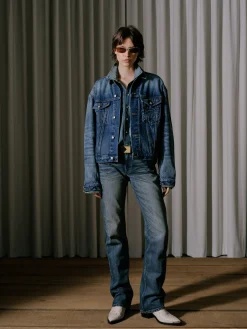 OVERSIZED DENIM TRUCKER JACKET