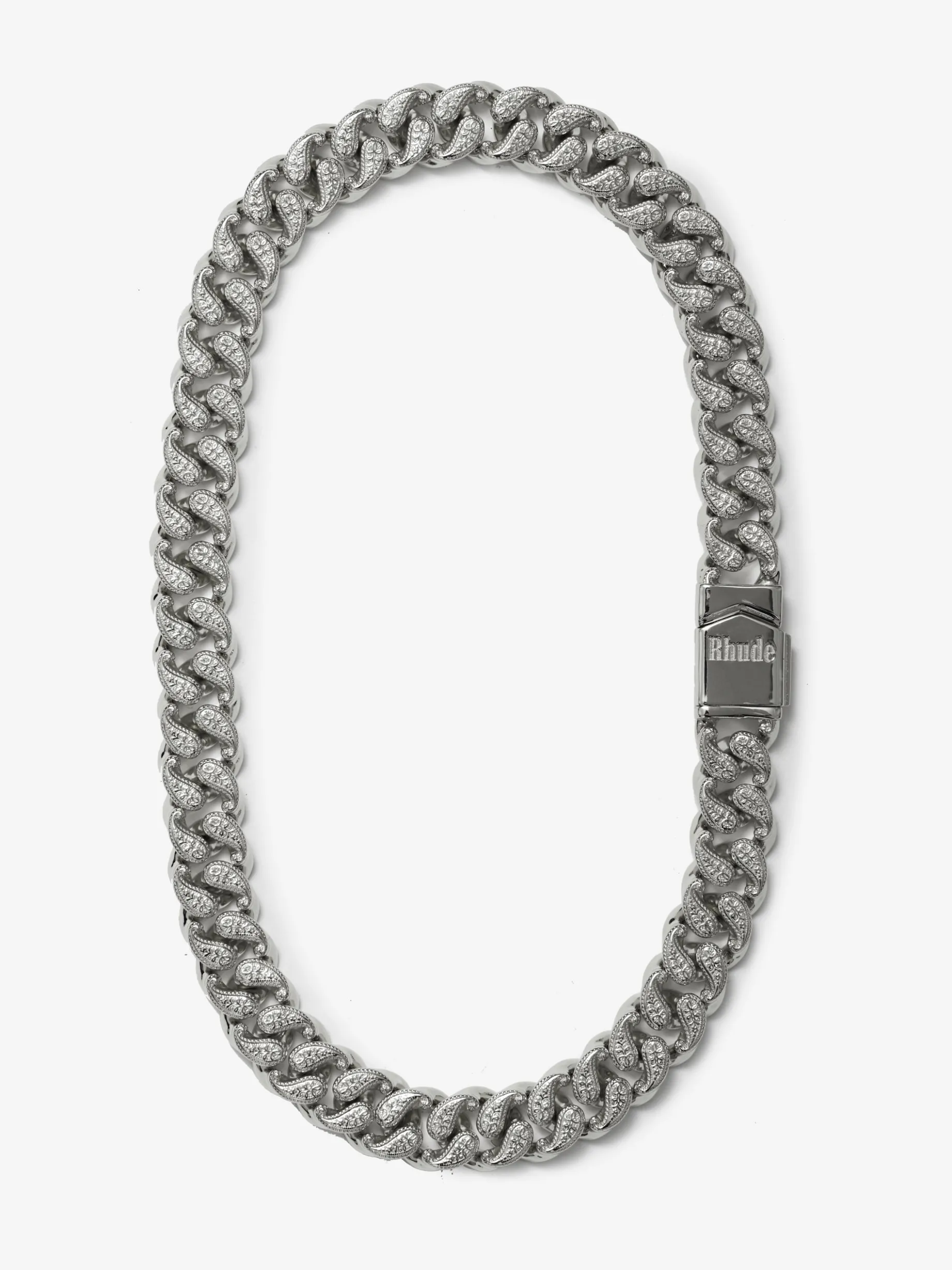 PAISLEY CUBAN LINK NECKLACE