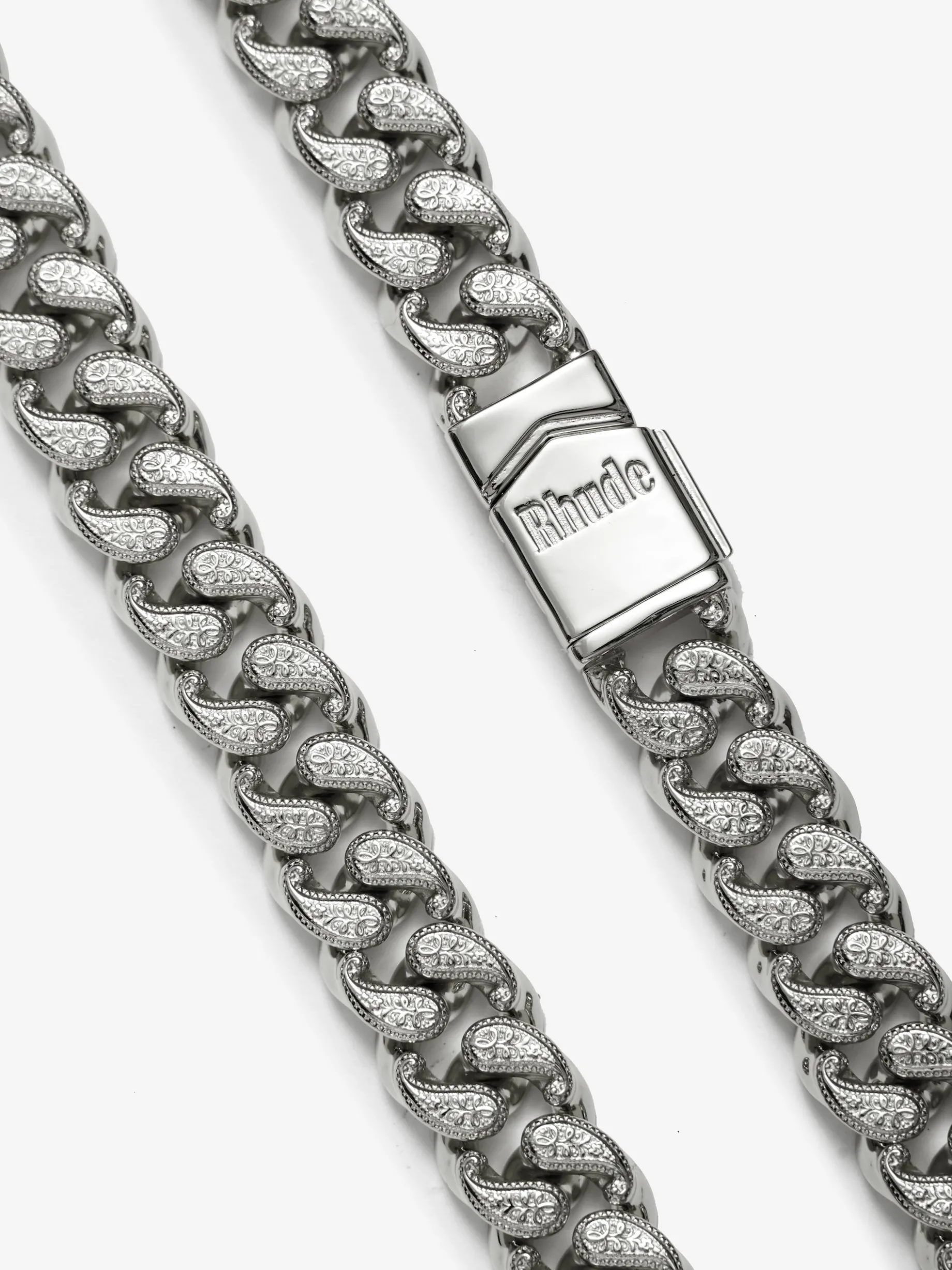 PAISLEY CUBAN LINK NECKLACE