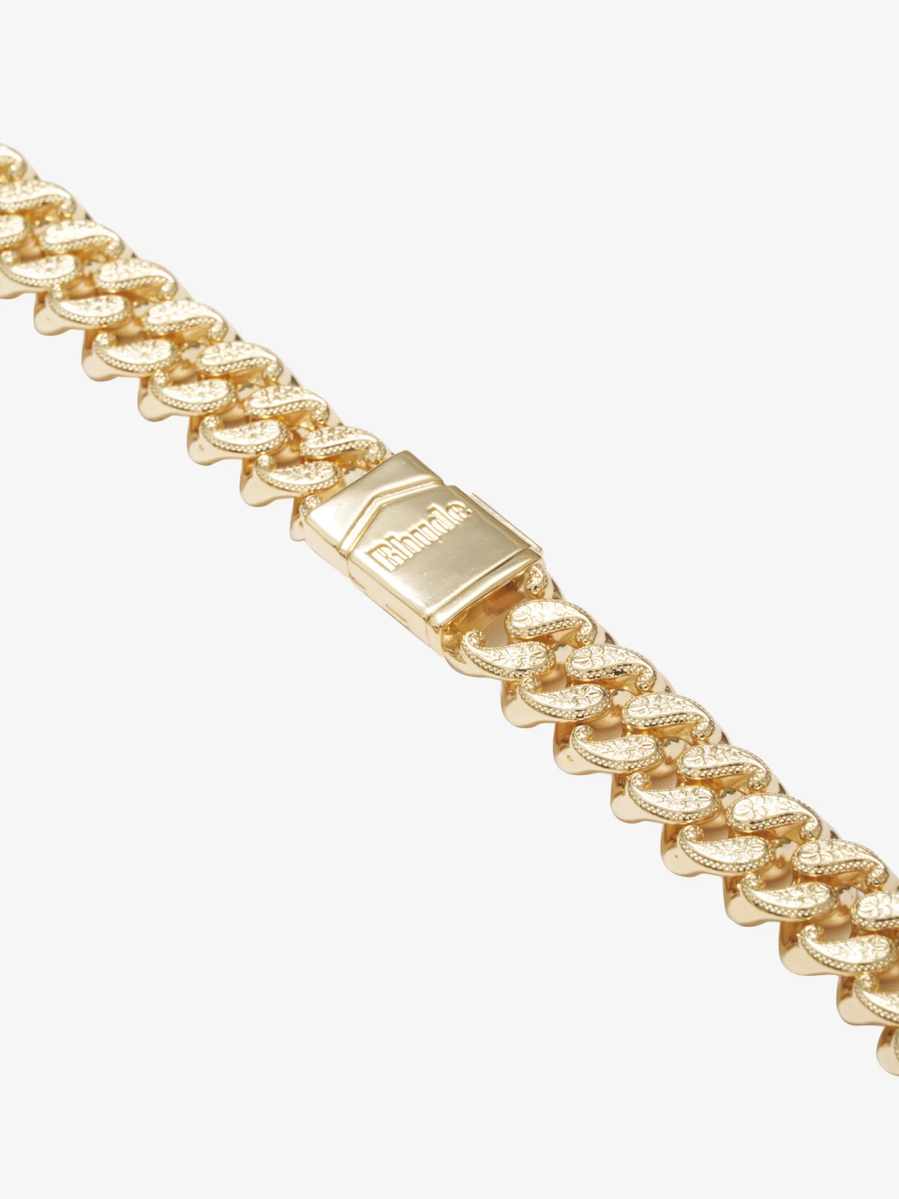 PAISLEY CUBAN LINK NECKLACE