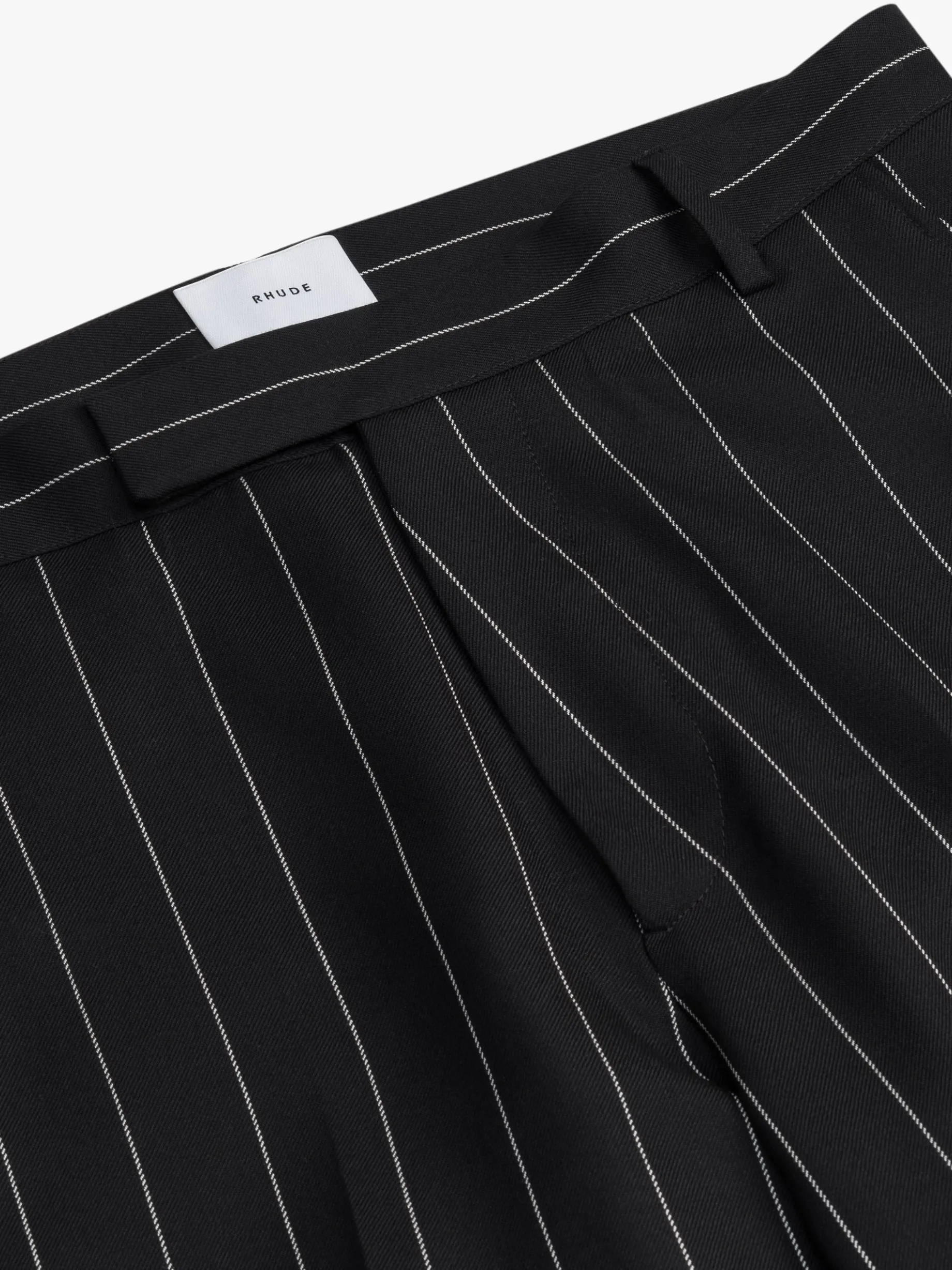 PINSTRIPE SUIT PANTS